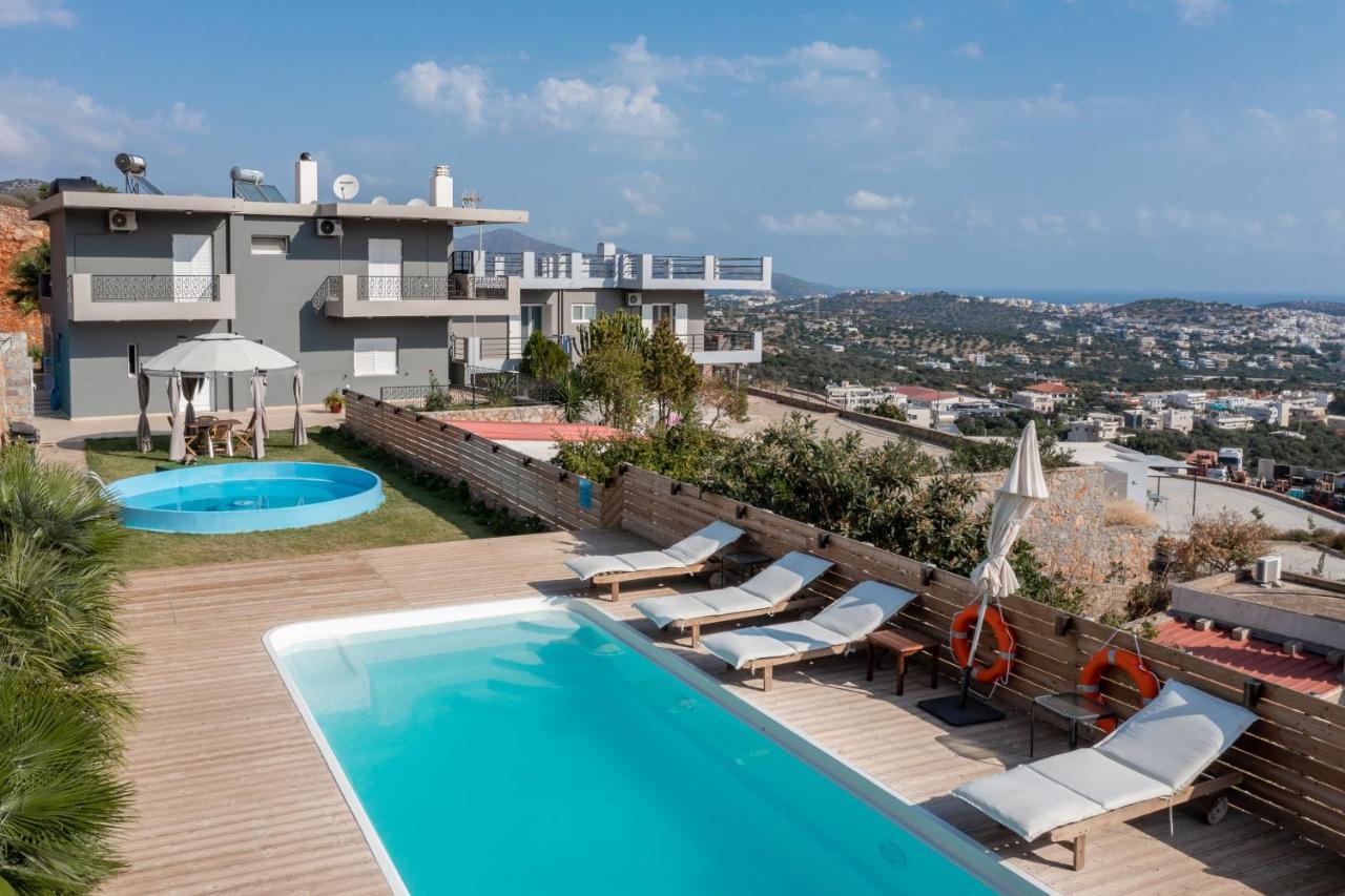 Amina Villa Ayos Nikolaos Dış mekan fotoğraf